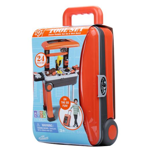 Kid Galaxy® On the Go Carry On Pretend Tool Play Set.